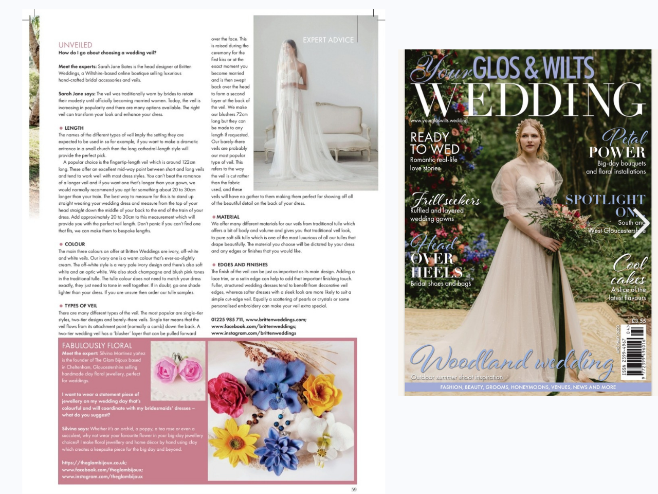 The Glam Bijoux, Your Glos & Wilts Wedding Magazine