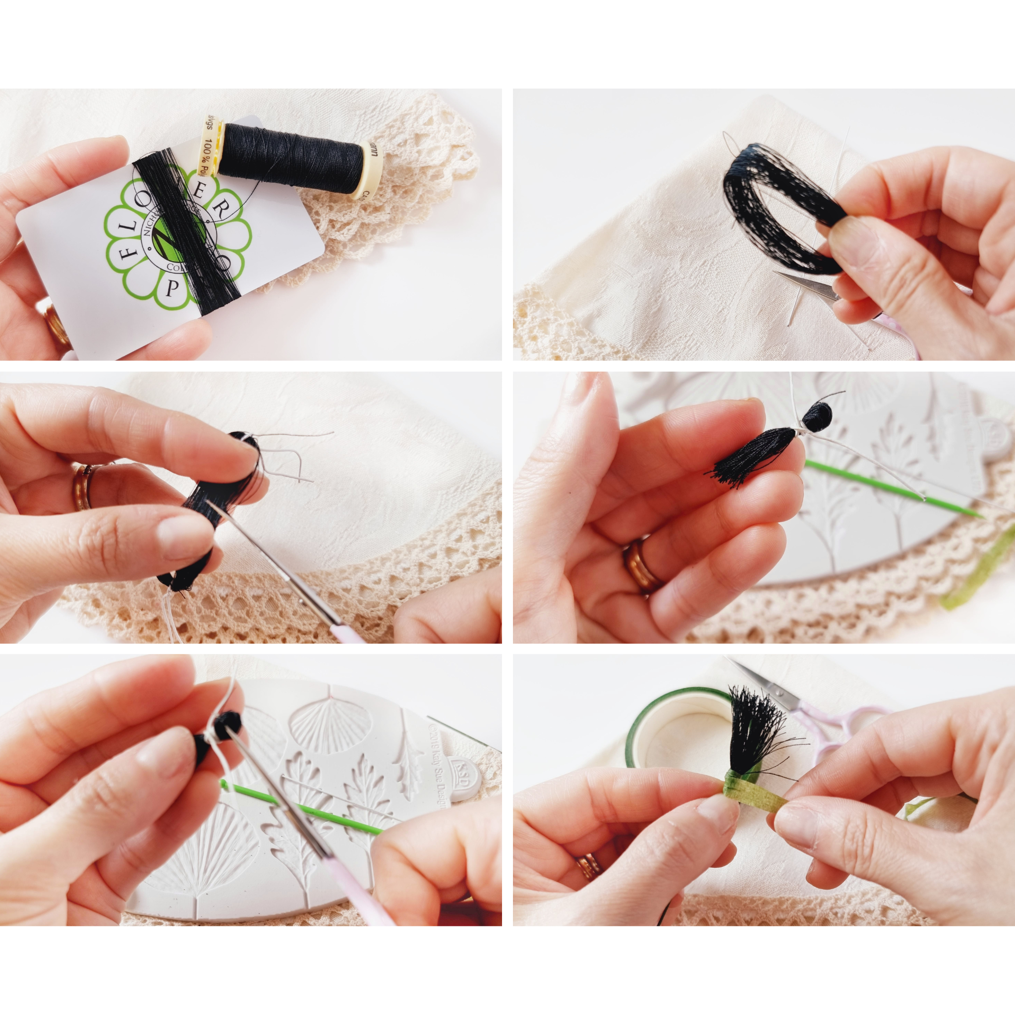 steps to make a poppy necklace