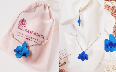 How to make a clay dendrobium orchid necklace
