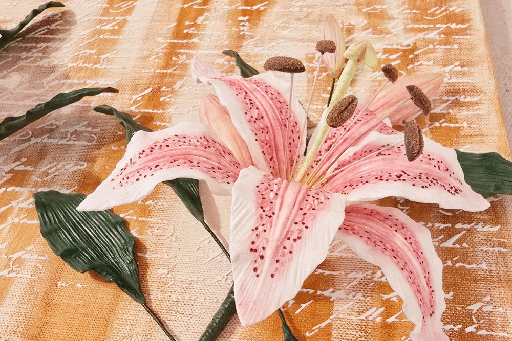 Unique Clay Floral Wall Art For Home