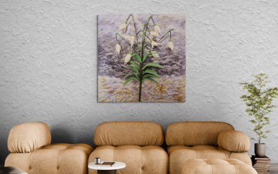 Clay Snowdrops: Preserving the Elegance of Nature in Everlasting Art